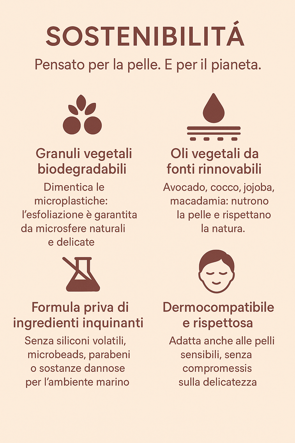 Scrub delicato doppia azione